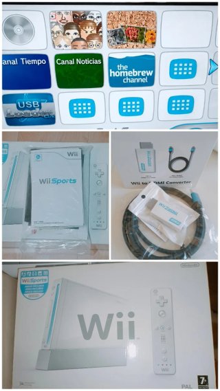 SúperPack Wii + complementos + juegos + Mario kart