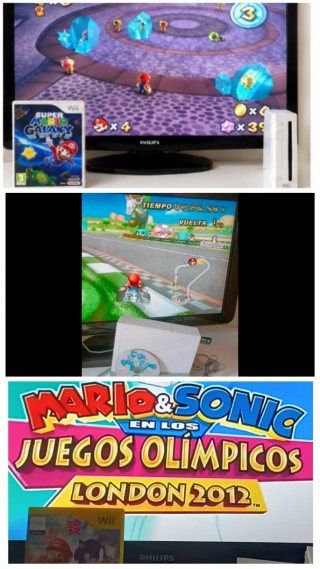 Súper Pack Wii/complementos 7-9 juegos/Mario kart