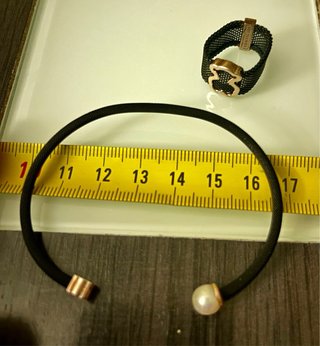 Conjunto Tous Pulsera y Anillo Oso Vermeil