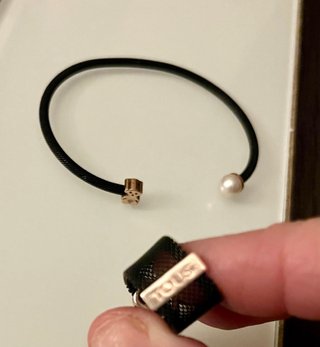 Conjunto Tous Pulsera y Anillo Oso Vermeil