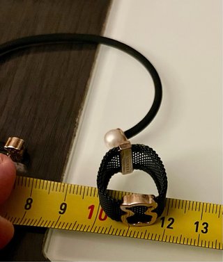 Conjunto Tous Pulsera y Anillo Oso Vermeil