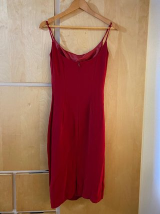 Vestido rojo Mango