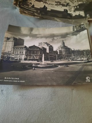 Collezione di cartoline antiche di Barcellona