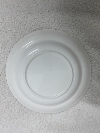 Plato antiguo marino cerámica pintado a mano