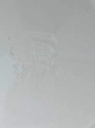 Plato antiguo marino cerámica pintado a mano