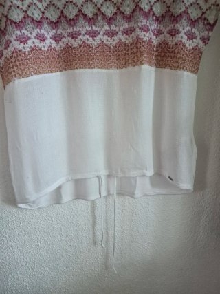 Camiseta Salsa Encaje Rosa Talla M
