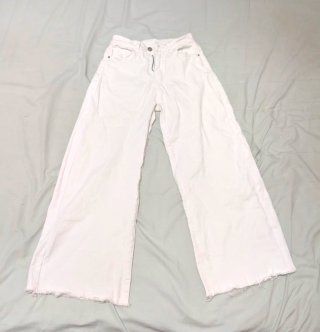 Pantalones Baggy Blancos