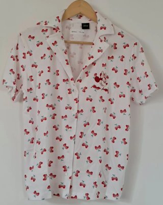 Pijama Corto #Disney Estampado Cerezas