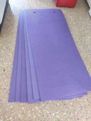6 Colchonetas de ejercicio  SE VENDEN JUNTAS