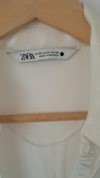 Vestido satinado #Zara