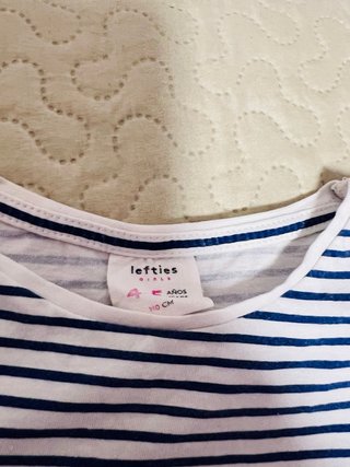 Lote 5 camisetas niña talla 4 años