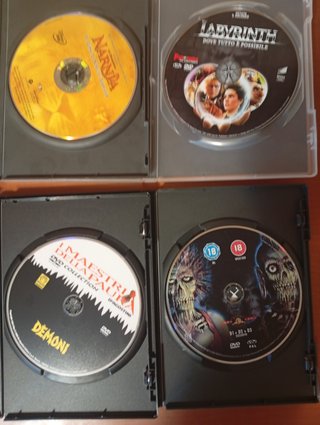 Lotto 4 DVD: Narnia, Labyrinth, Demoni, Ritorno Mo