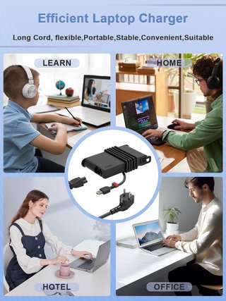 SLRIOYS Cargador 170W 20V 8.5A Pta Amarilla Lenovo