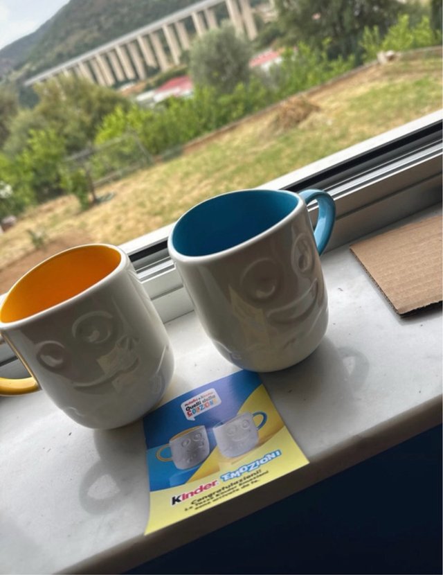 Tazze Kinder Emozioni Collezione Nuove