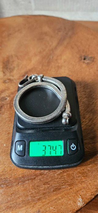 Bracciale snake in argento
