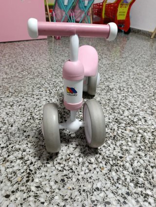 Bicicleta sin pedales bebe Rosa
