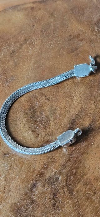 Bracciale snake argento