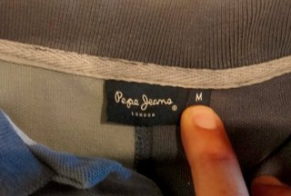 Polo Pepe Jeans London hombre M vintage