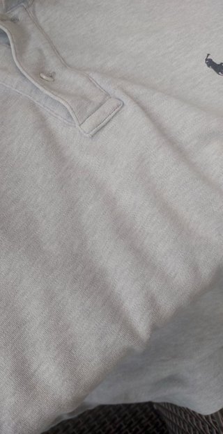 Polo Ralph Lauren hombre talla S gris clarito