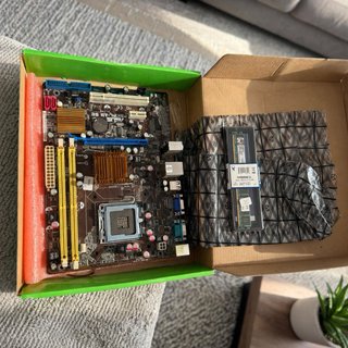 Scheda Madre pc Foxconn e ram