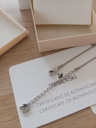 Conjunto Swarovski Collar y Pendientes Azul