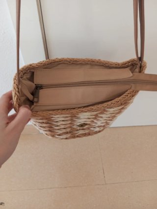 Bolso de rafia