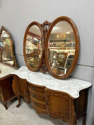 MUEBLE RECIBIDOR CON ESPEJO
