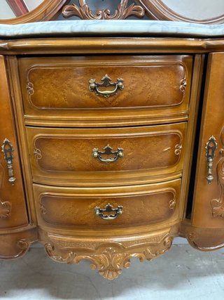 MUEBLE RECIBIDOR CON ESPEJO