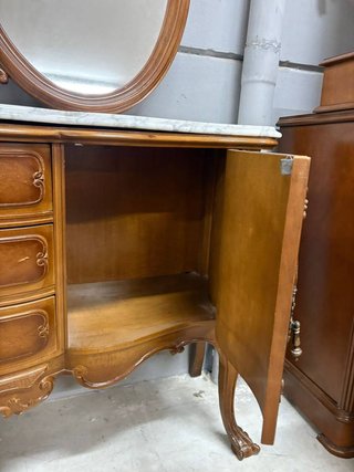 MUEBLE RECIBIDOR CON ESPEJO