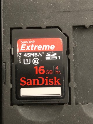 Tarjeta SanDisk Extreme SD 16GB 45MB/s Clase 10