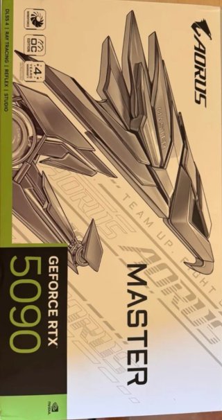 RTX 5090 AORUS Master 32GB Blanca