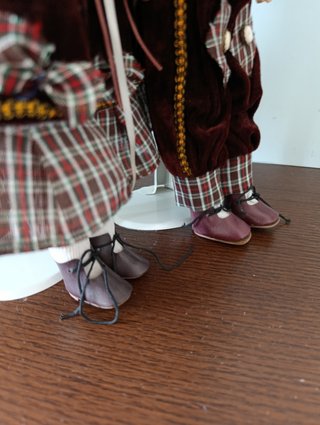 Bambole porcellana vintage bacio