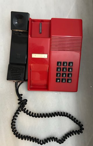 Teléfono Vintage TEIDE Rojo CTNE SESA