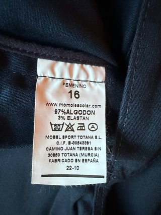 2 Pantalón Bon Soleil azul 14-16 años SIN ESTRENAR