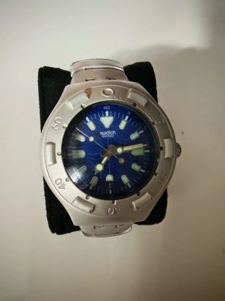 Orologio Swatch Scuba Blu