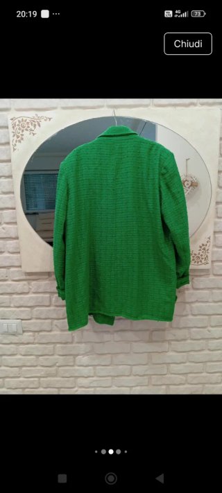Blazer Giacca Donna Zara Verde