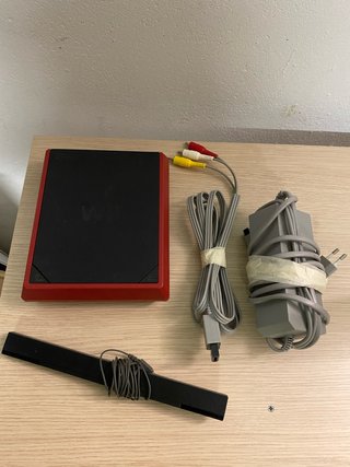 Nintendo Wii Mini Rosso/Nero