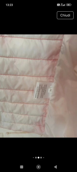 Piumino donna 100 grammi