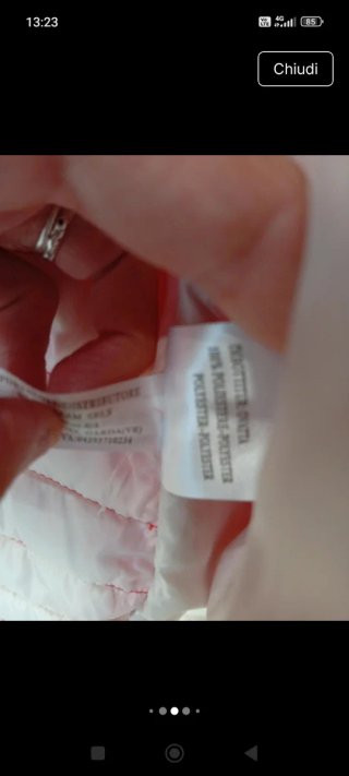 Piumino donna 100 grammi