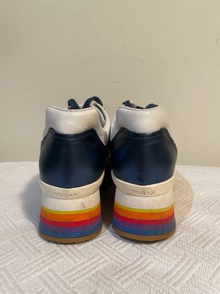 Hogan Sneakers Talla 36.5 Azul y Blanco