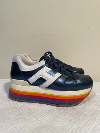 Hogan Sneakers Talla 36.5 Azul y Blanco