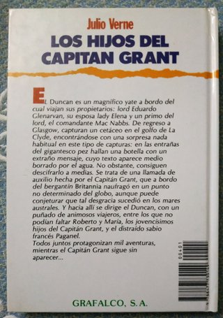 LOS HIJOS DEL CAPITAN GRANT ADAPTADO Libro10/12año