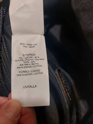 Bolso Roberto Verino a estrenar, piel estilo Tote