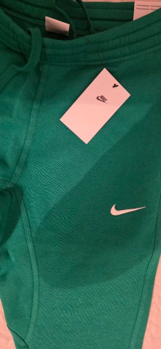 Nike Club Fleece Jogger Verde Talla S