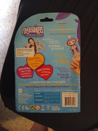 Fingerlings Bebé Mono Morado