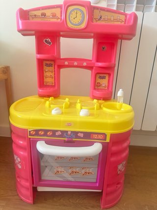 Cocina de Juguete Peppa Pig Rosa y Amarilla