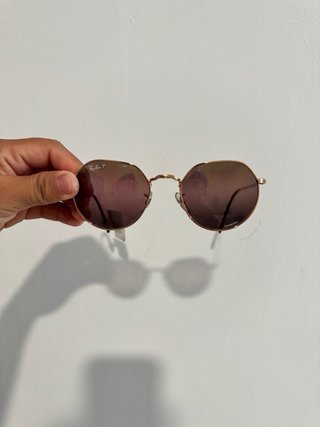 Gafas de sol Ray-Ban Octagonales Marrón/Dorado