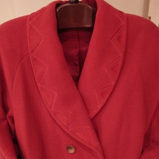 Abrigo Lana Coral Talla 44