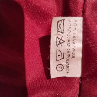 Abrigo Lana Coral Talla 44