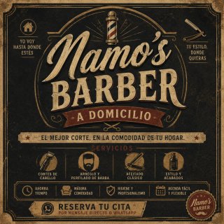 NAMO’S BARBER PELUQUERÍA Y BARBERÍA A DOMICILIO